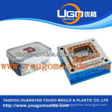 2013 New household zhejiang plastic food storage box injection mold mould made in china supplier